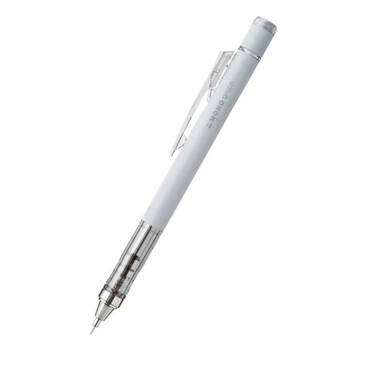 Tombow Mono Graph Mechanical Pencil 0.5mm Grayscale - Light Gray