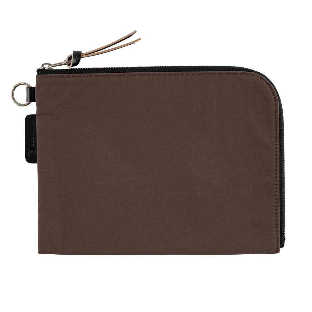 Tragen Flat Pouch for A6 Size - Brown