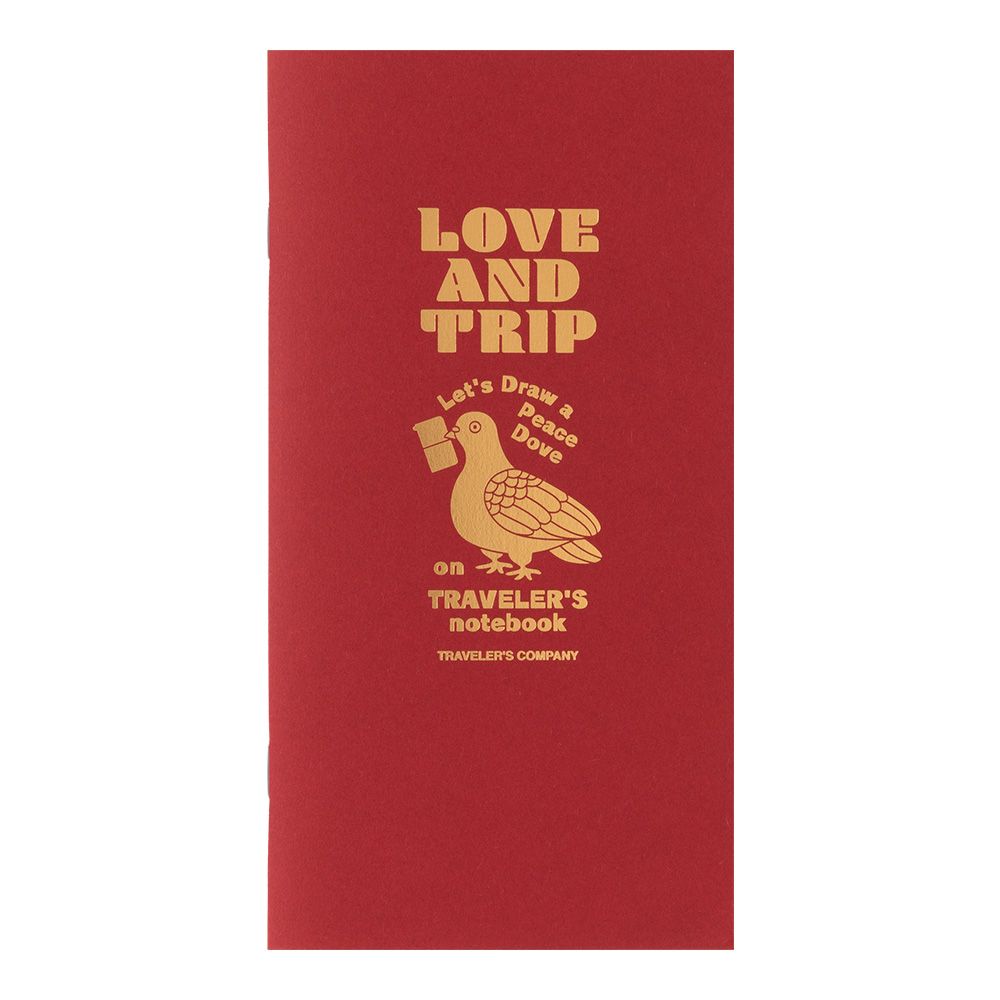 PRE-ORDER Traveler's Notebook Limited Edition - Regular - Love and Trip - Blank Refill