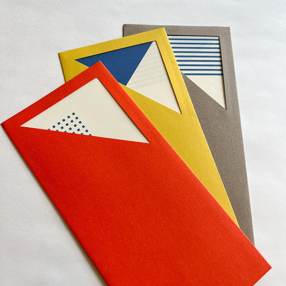 Letterpress Letter Set - Lemon