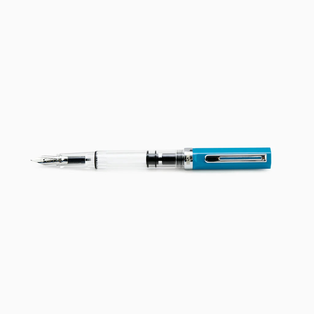 TWSBI ECO Fountain Pen - Cerulean Blue - Anderson Pens, Inc.