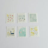 Yohaku Flake Seal Stickers - Letter