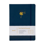 Yop & Tom A5 Notebook - Dot Grid - Dandelion Midnight Blue