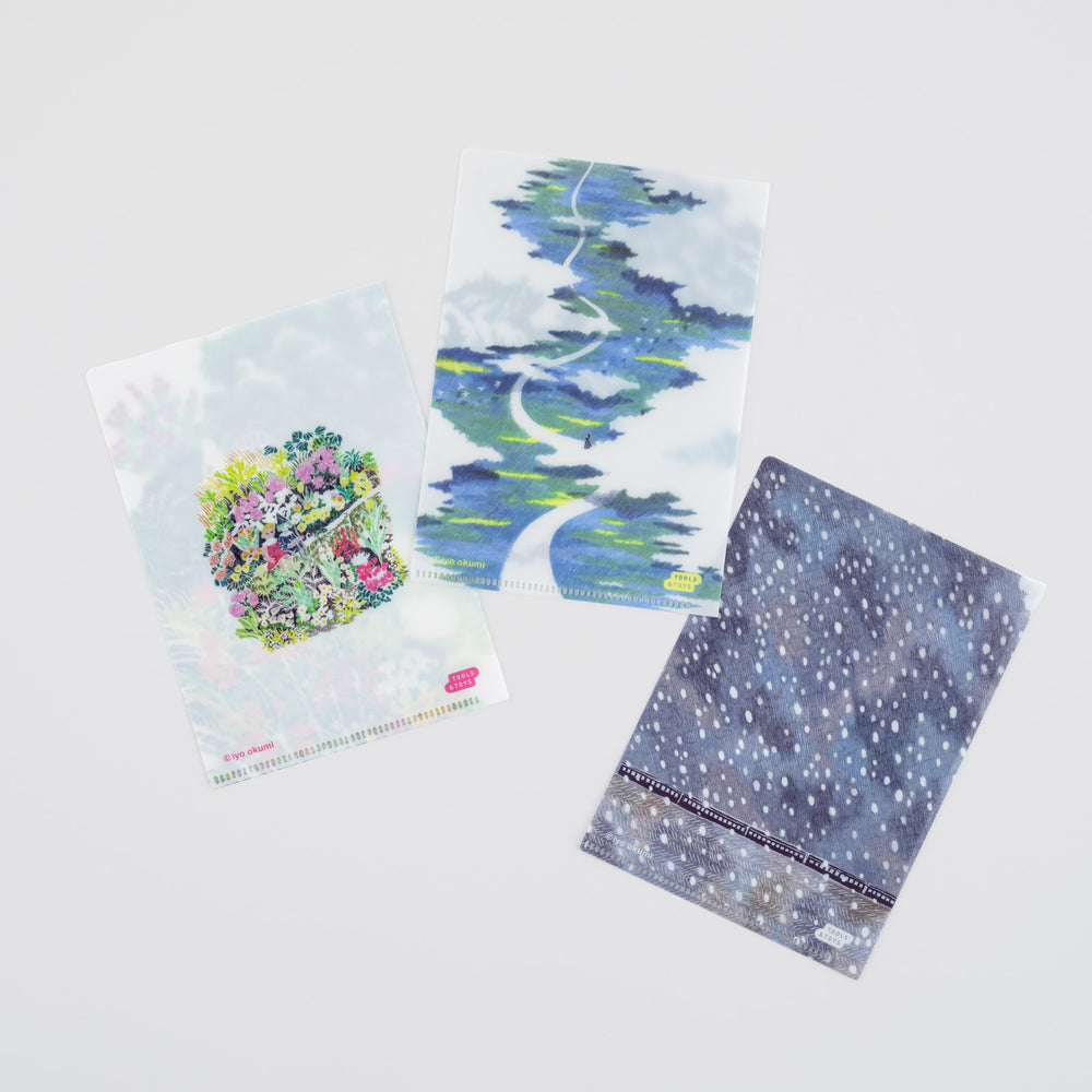 iyo okumi: Hobonichi Folder Set of 3 for A6 Size