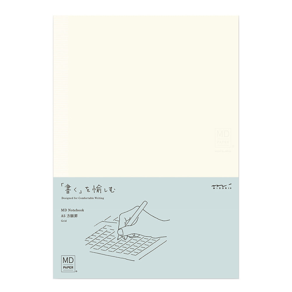 Midori MD A5 Notebook - Grid