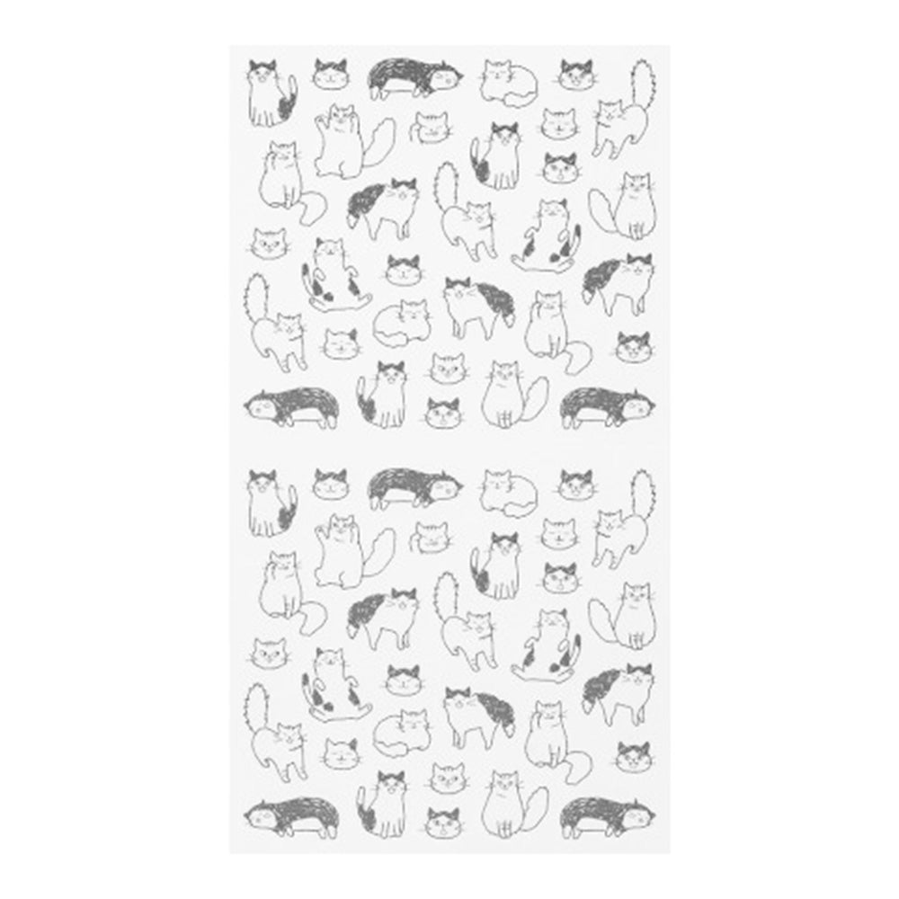 Midori Schedule Stickers - Cats