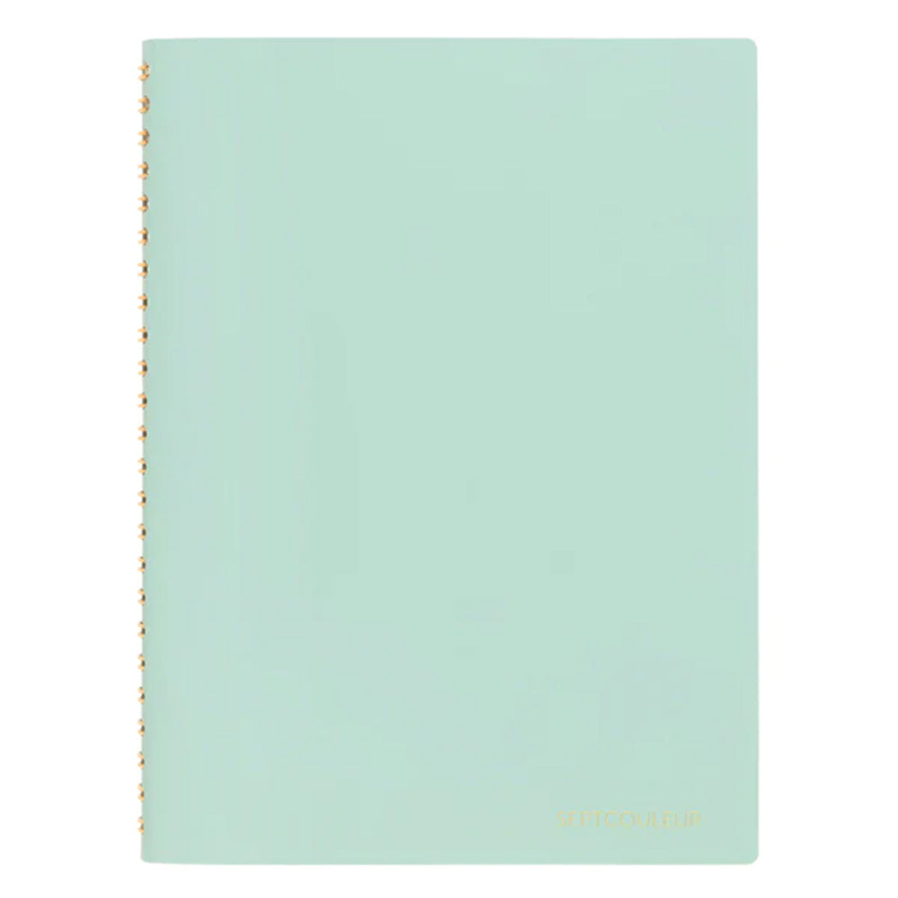 Septcouleur Notebook A5 - Mint